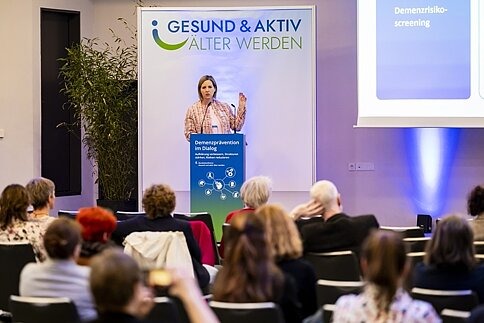 Bundeskonferenz Gesundes Alter 2026: Vortrag Prof. Dr. Dr. Svenja Caspers