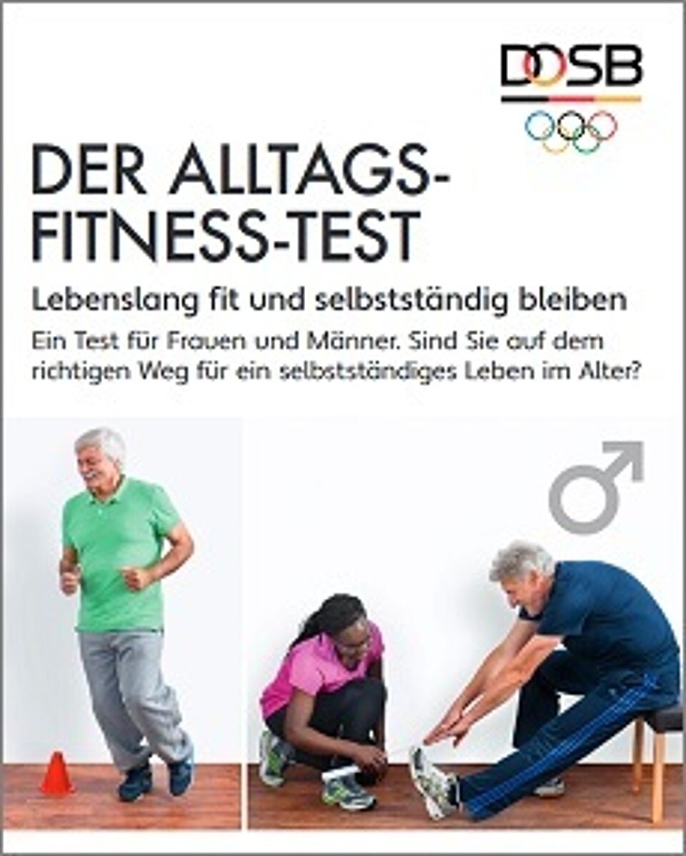 Cover Broschüre Alltags-Fitness-Test (AFT)