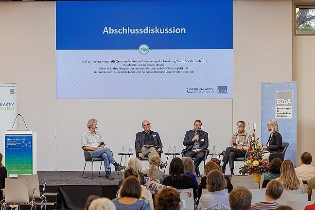 Bundeskonferenz Gesundes Alter 2023: Podiumsdiskussion