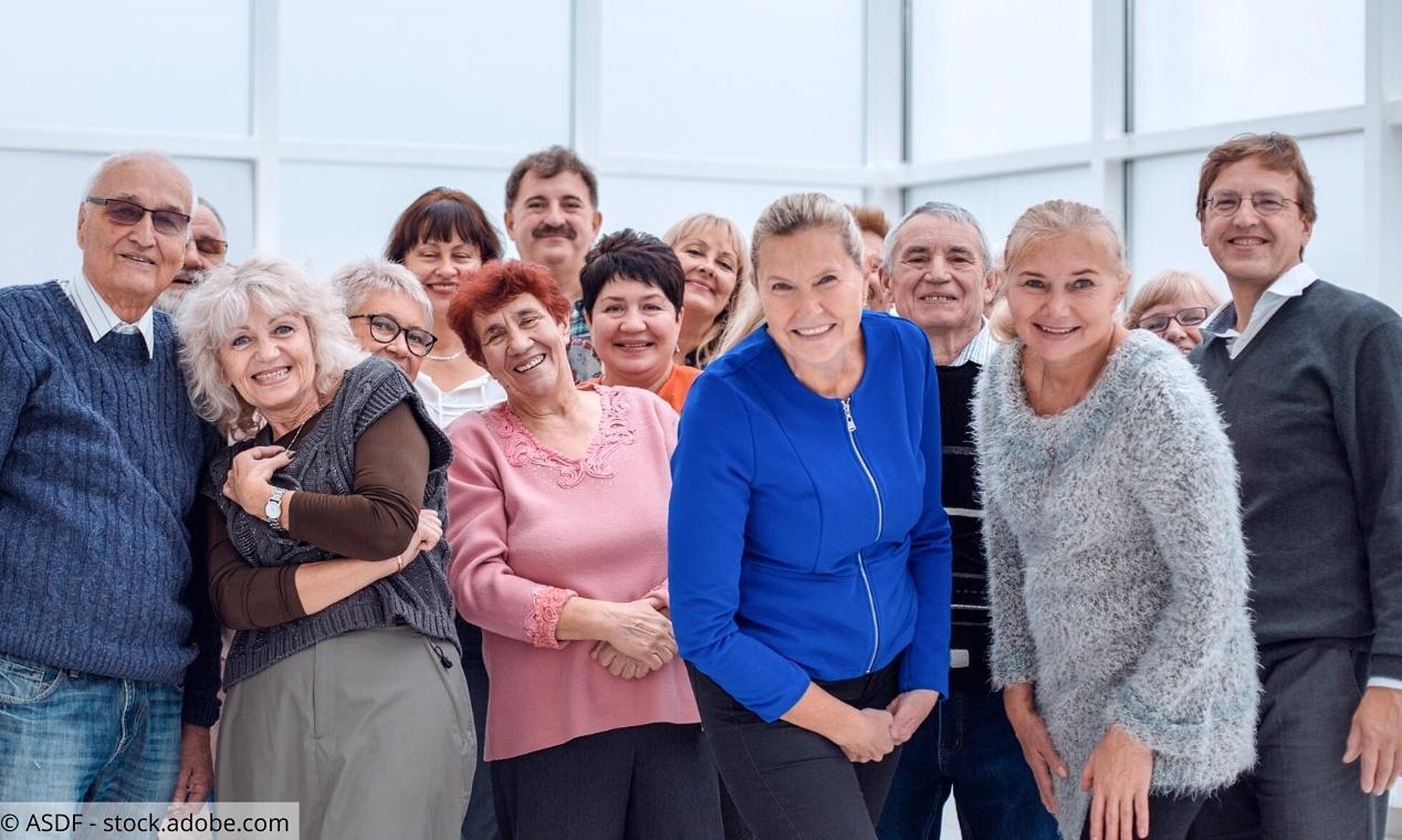 Gruppe älterer Menschen