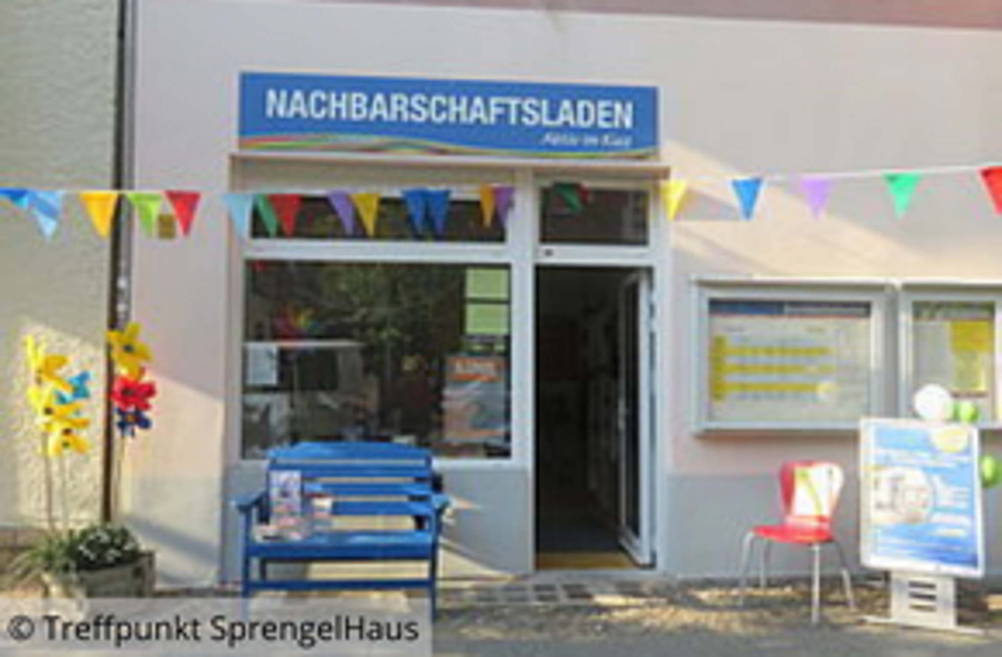 Foto vom Nachbarschaftsladen im SprengelHaus