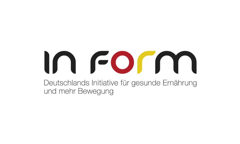 Logo In Form: Deutschlands Initiative für gesundheitliche Ernährung und mehr Bewegung