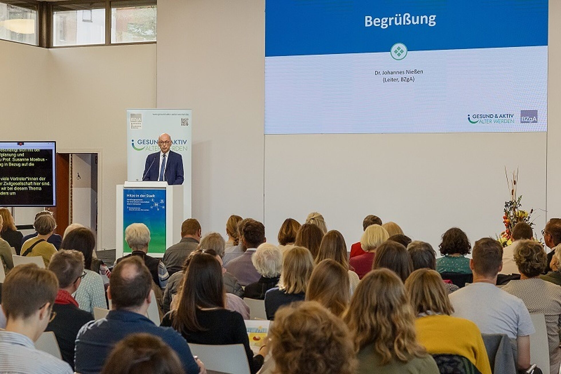 Bundeskonferenz Gesundes Alter 2023 Bundeskonferenz Gesundes Alter 2023: Begrüßung durch Dr. Johannes Nießen