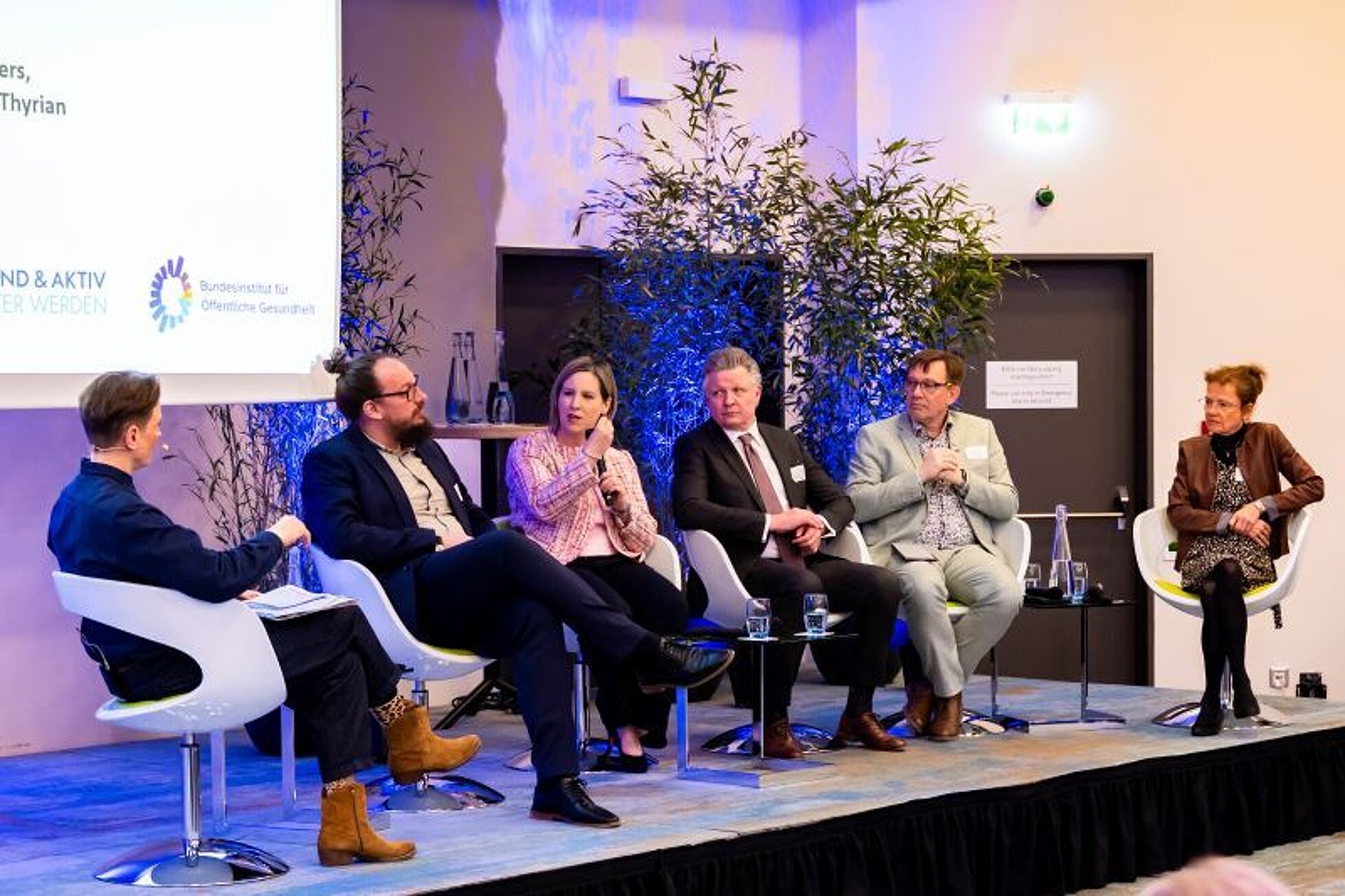 Bundeskonferenz Gesundes Alter 2026: Podiumsdiskussion Bundeskonferenz Gesundes Alter 2026: Podiumsdiskussion mit 5 Expertinnen und Experten