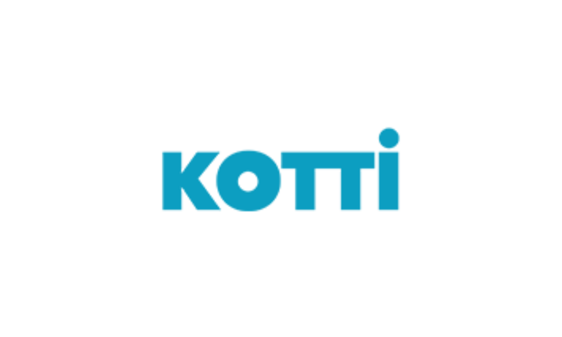Logo Kotti: Türkiser Schriftzug