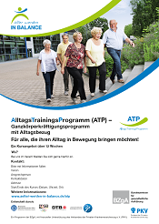 Poster zum AlltagsTrainingsProgramm (ATP) Posteransicht zum AlltagsTrainingsProgramm (ATP)