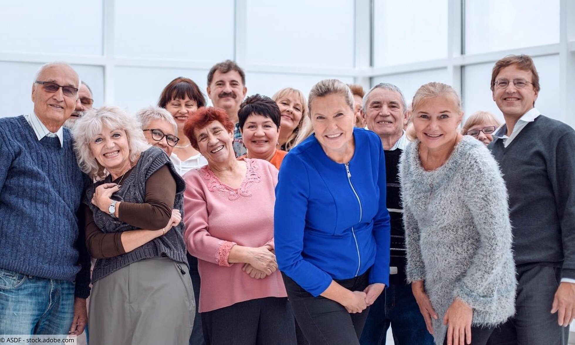 Gruppe älterer Menschen