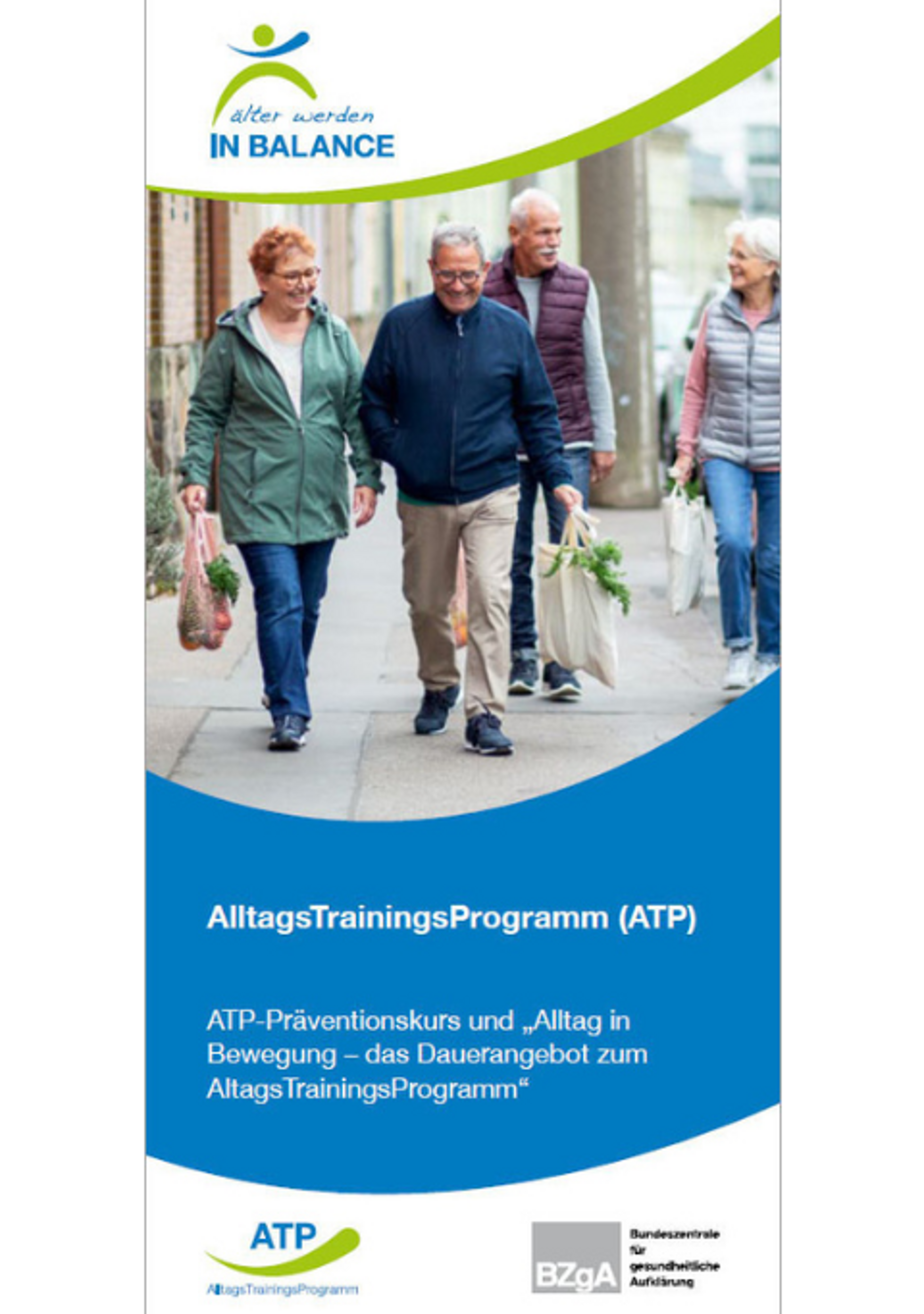 Cover AlltagsTrainingsProgramm (ATP) Kombiflyer