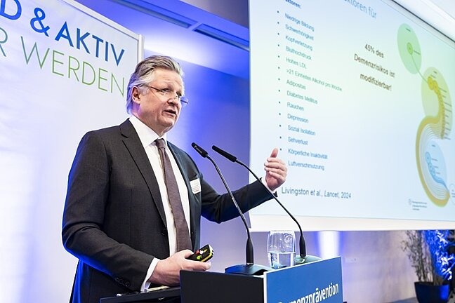 Bundeskonferenz Gesundes Alter 2026: Vortrag Prof. Dr. Frank Jessen
